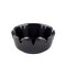 Tablecraft Tablecraft 12" Black Ashtray, PK72 C263B-1 - alternate 2